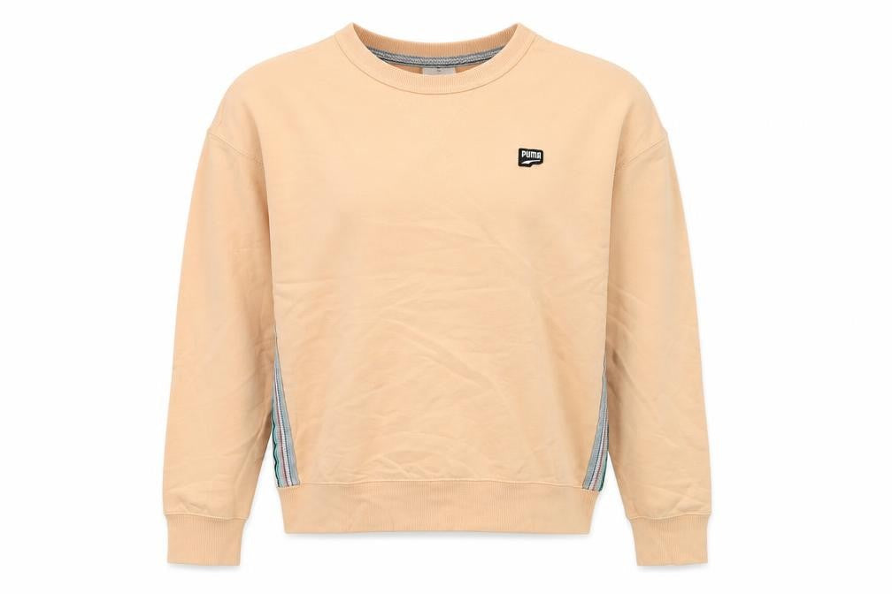 Womens UK Size 12 PUMA Beige Pullover Sweatshirt