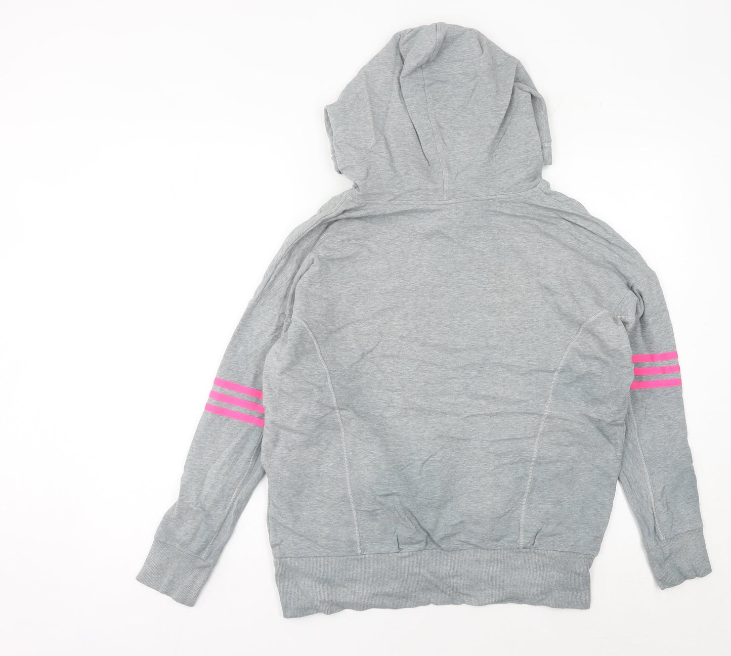 Adidas Women’s Grey Hoodie Size 10 Pullover Sportswear