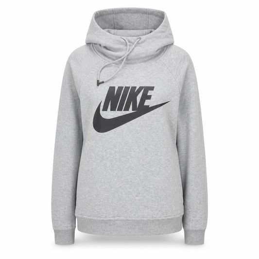 Womens UK Size 6 Nike Grey Pullover Hoodie