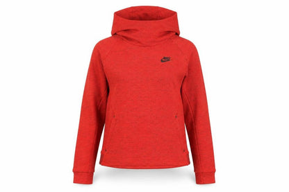 Womens UK Size 8 Nike Red Pullover Hoodie
