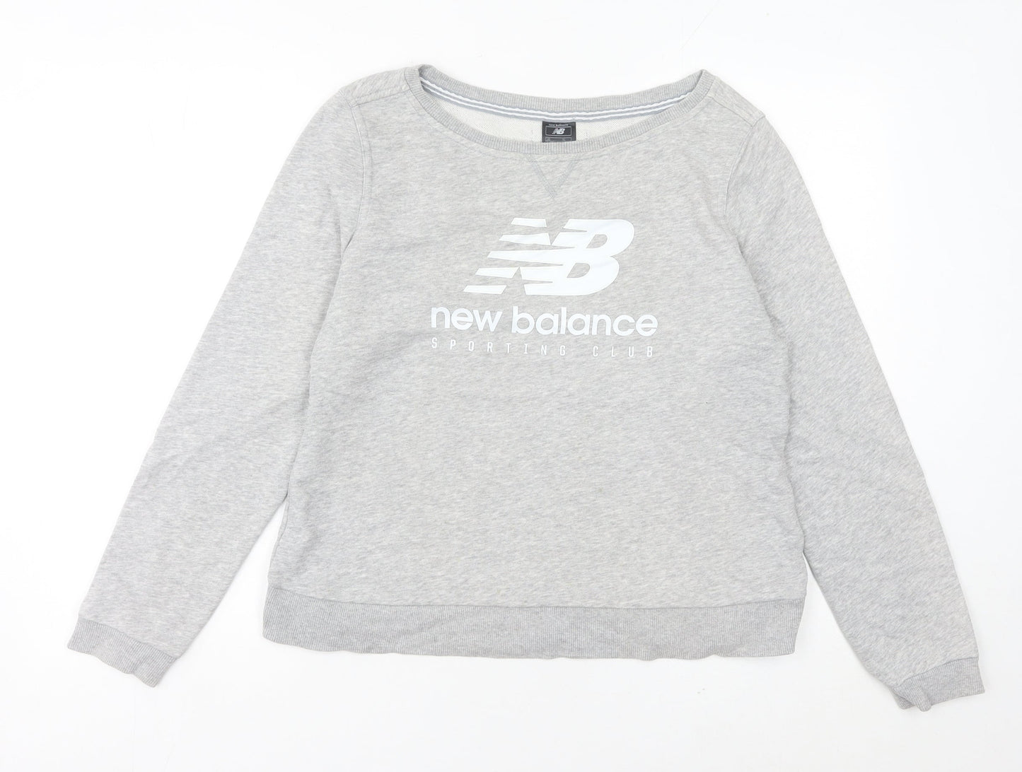 Womens UK Size 14 New Balance Grey Pullover Sweatshirt