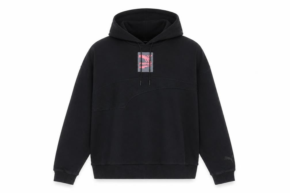 Womens UK Size 12 PUMA Black Pullover Hoodie
