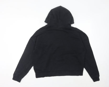 Puma Women’s Black Pullover Hoodie Size 12 Regular Fit Sportswear