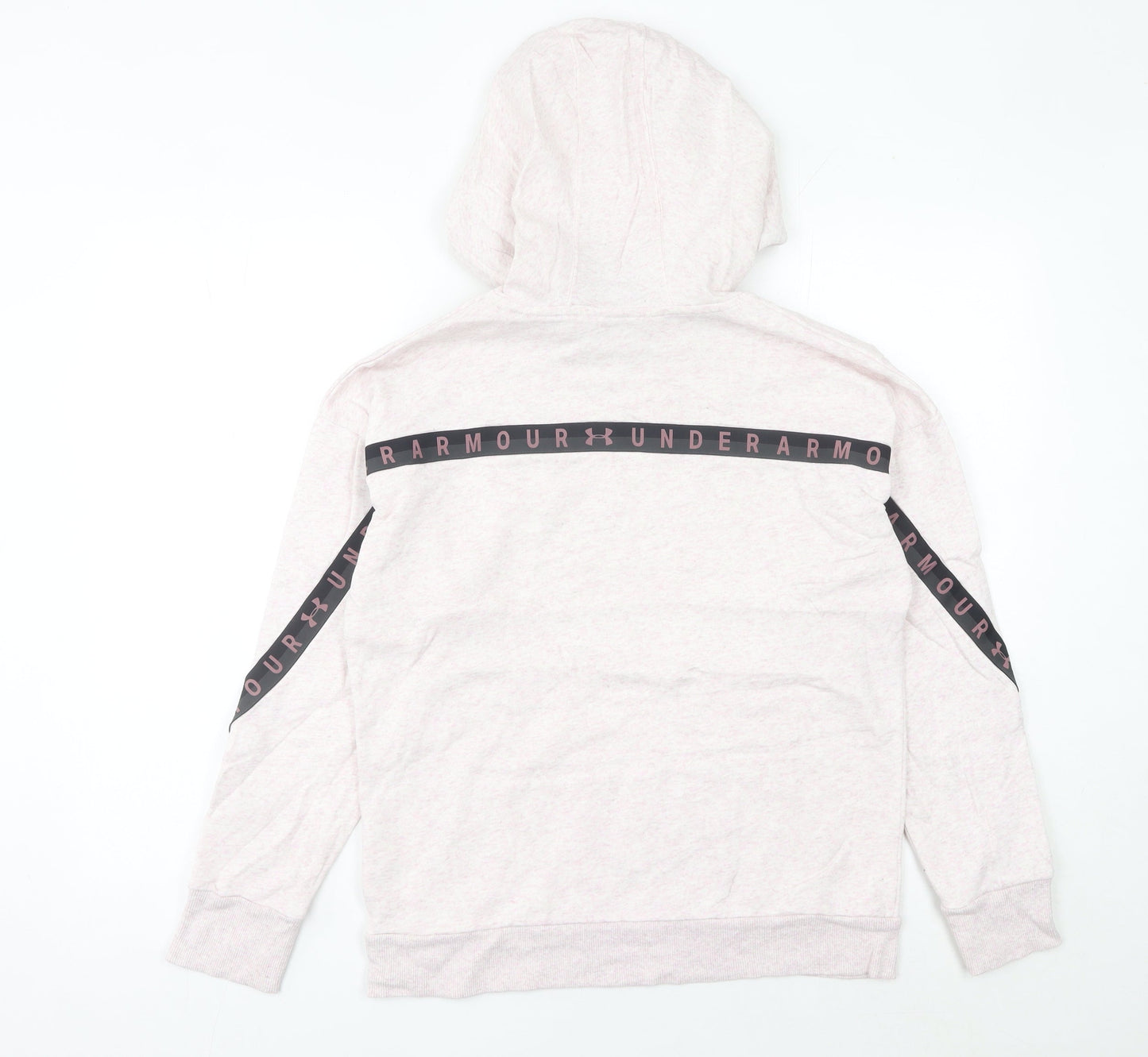 Womens UK Size 6 Under armour Pink Pullover Hoodie