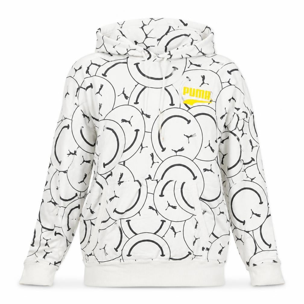 Womens UK Size 8 PUMA White Pullover Hoodie
