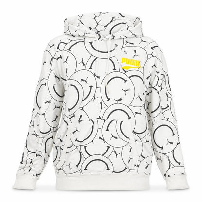 Womens UK Size 8 PUMA White Pullover Hoodie