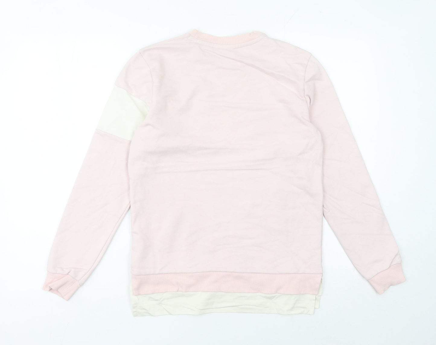 Womens UK Size 2XS New Balance Pink Pullover Sweatshirt