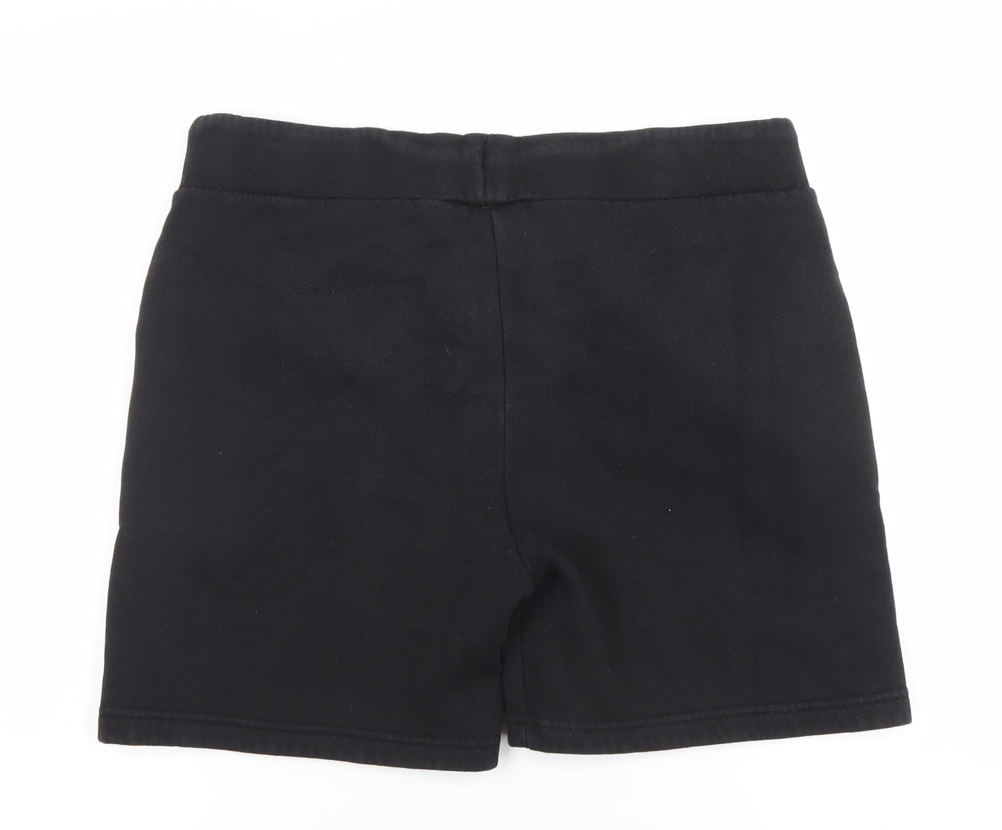 SikSilk Men’s Black Sweat Shorts L Casual Jersey Drawstring