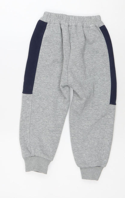 ABCKIDS Boys Grey Jogger Trousers 9-10 Years Elastic Waist Activewear