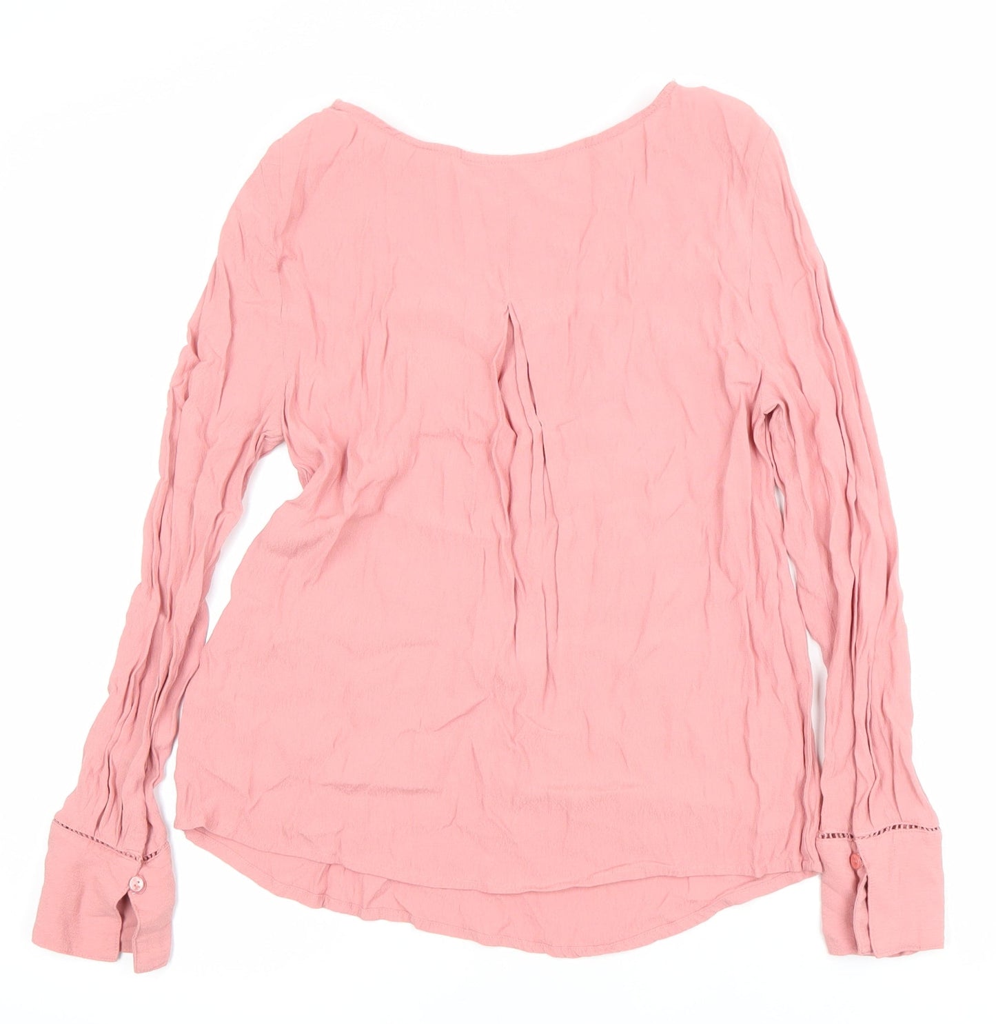 Womens UK Size 8 Marks and Spencer Pink Tunic Blouse