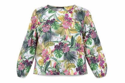 Womens UK Size 12 Marks and Spencer Multicoloured Tunic Blouse