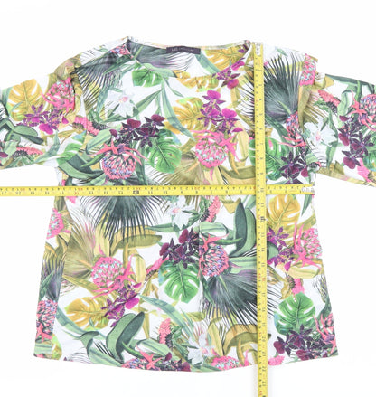 Womens UK Size 12 Marks and Spencer Multicoloured Tunic Blouse