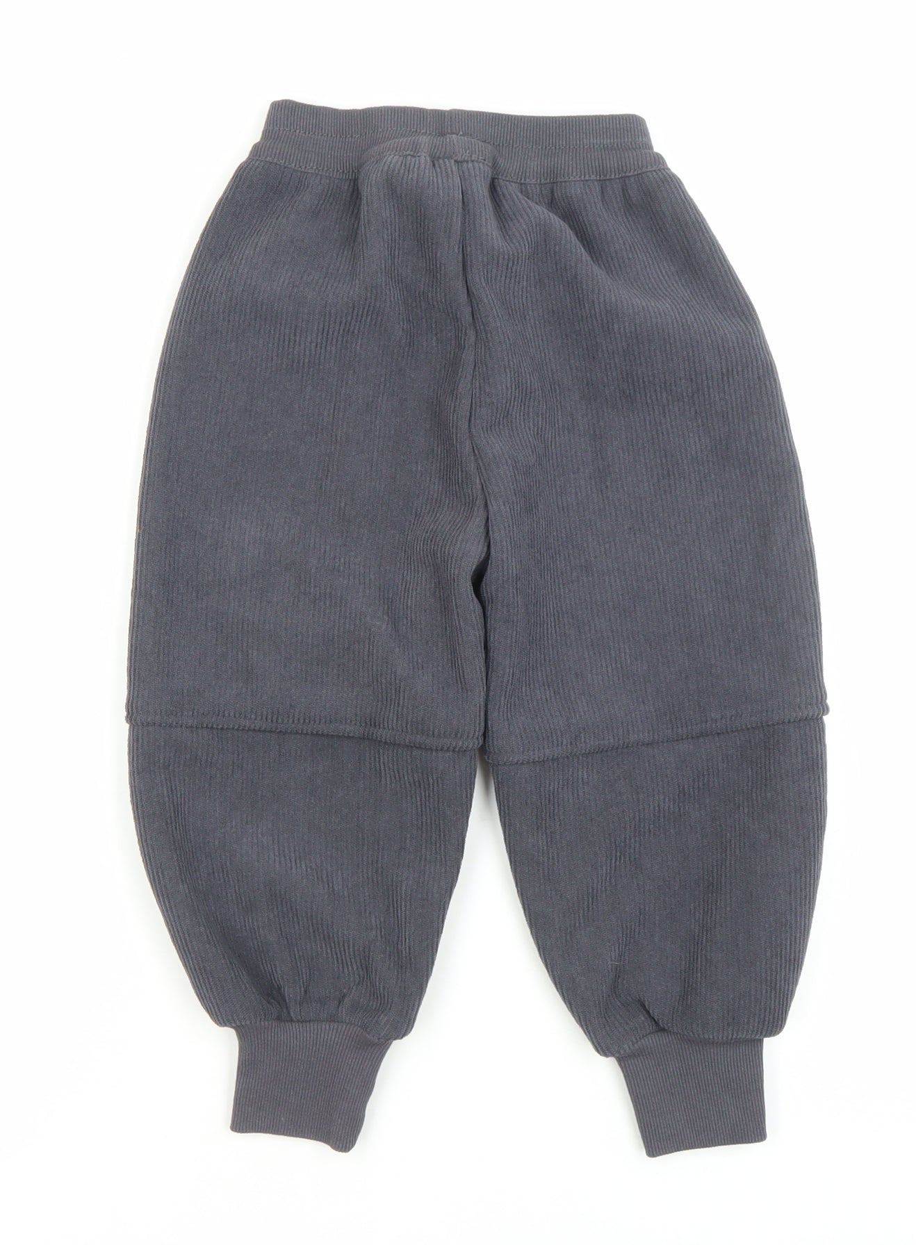 Disney Boys Grey Jogger Trousers 5-6 Years Cotton Casual Activewear