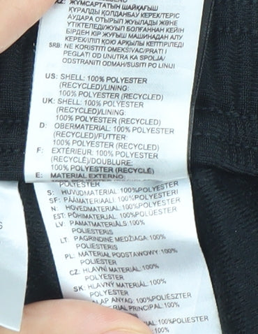 Adidas Men’s Black Track Pants Slim Fit Size S Activewear Tapered