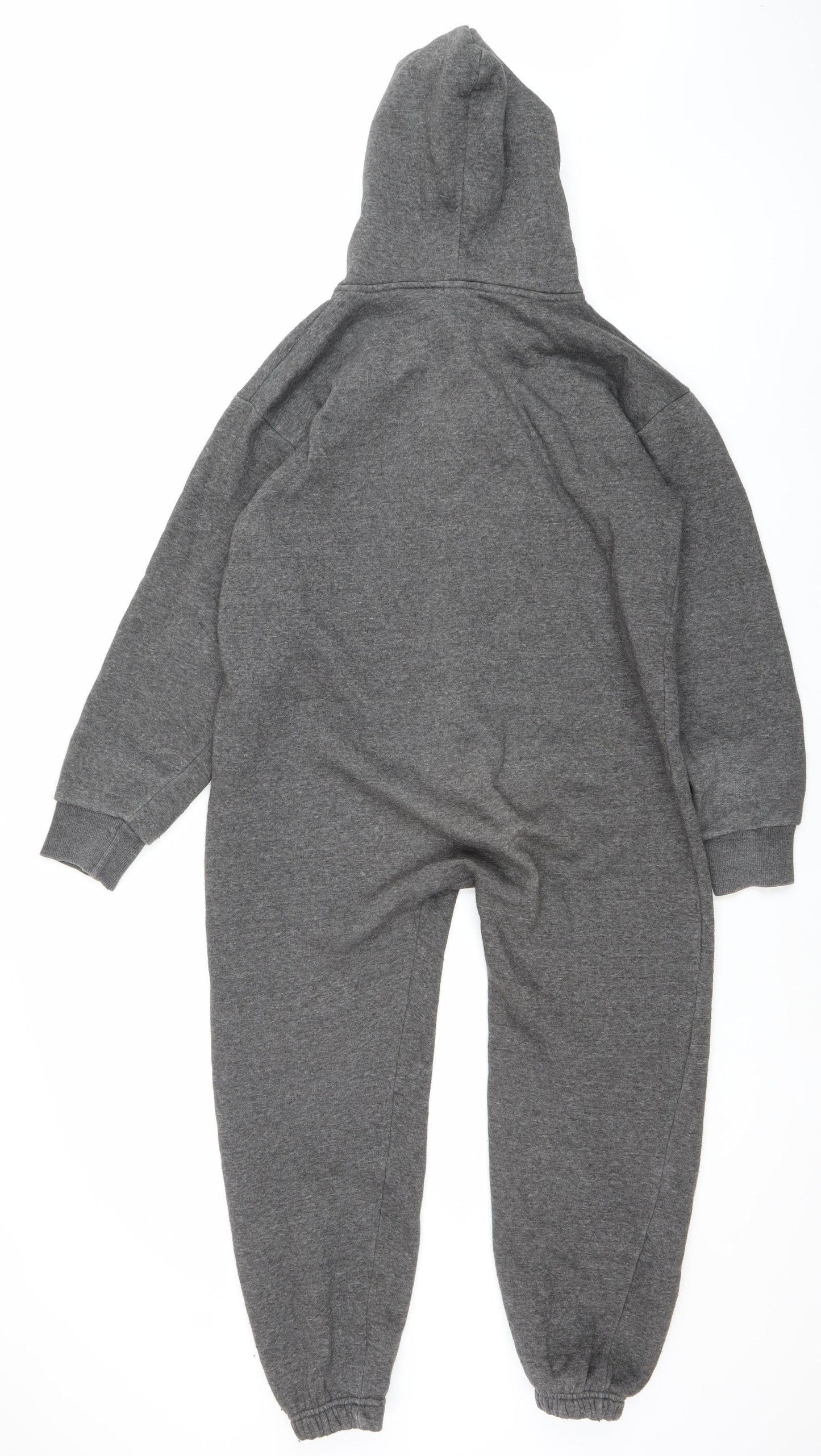 A2Z 4-Kids Boys Grey Full Zip Hoodie Onesie 11-12 Years Polyester Cotton