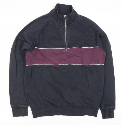 Mens UK Size M Farah Blue Pullover Sweatshirt