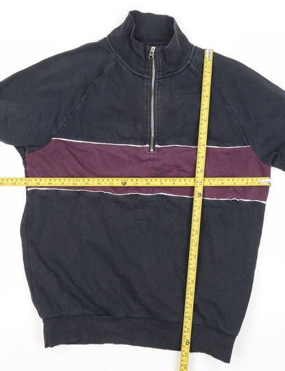 Mens UK Size M Farah Blue Pullover Sweatshirt
