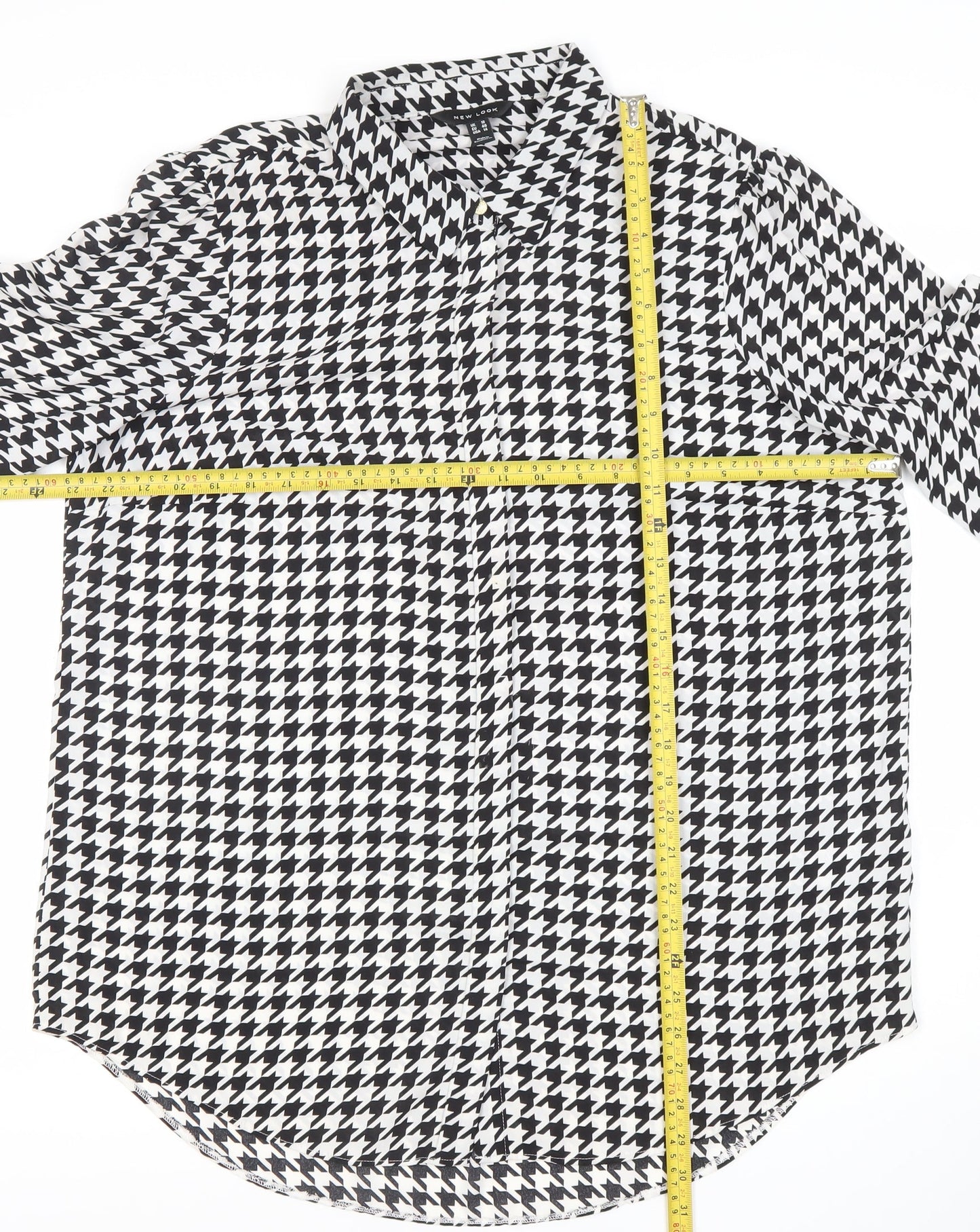 Womens UK Size 18 New Look Multicoloured Classic Button-Up
