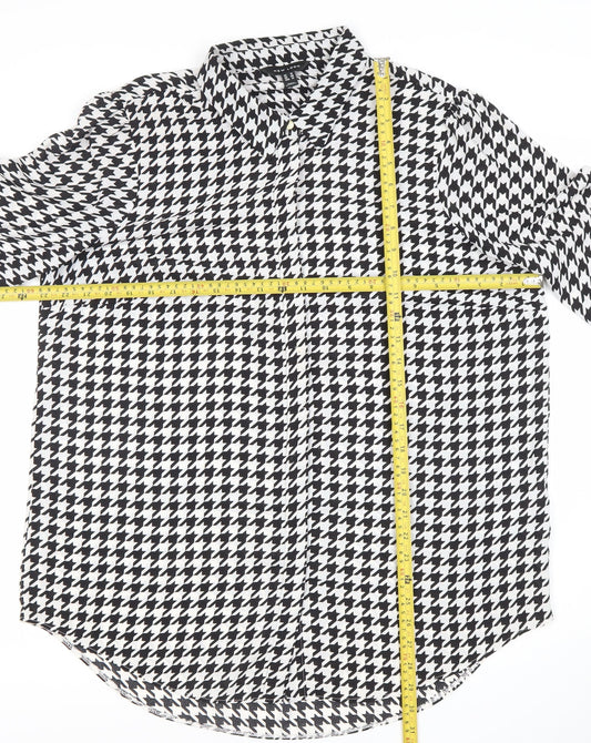 Womens UK Size 18 New Look Multicoloured Classic Button-Up