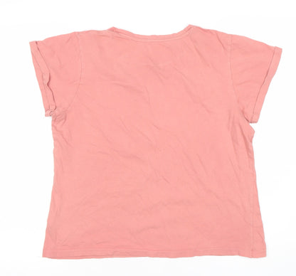 Disney Winnie the Pooh Pink Women's Nightshirt T-Shirt Style Size 10-12