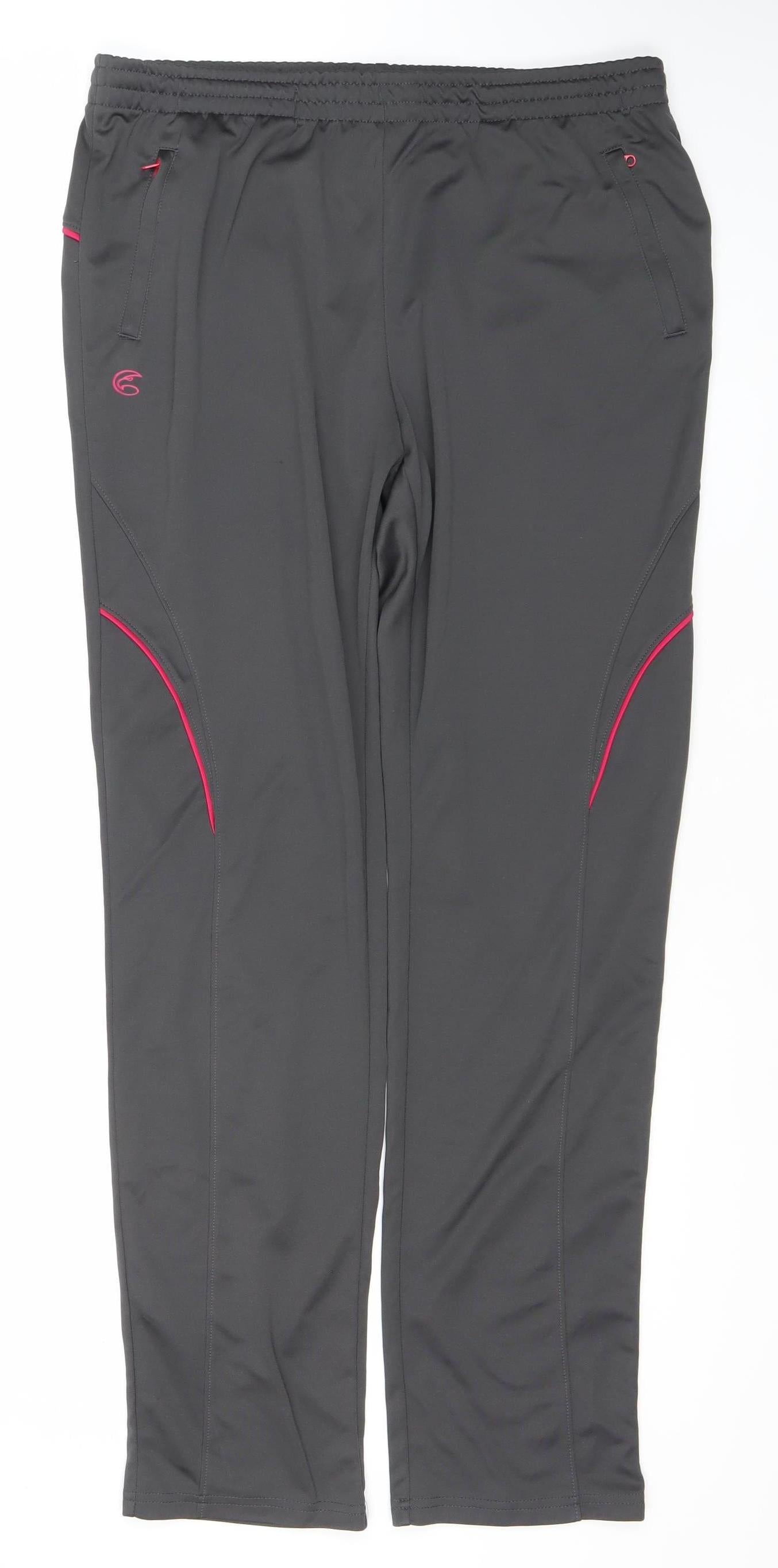 Cadisi Womens Black 2XL Track Pants Outdoor Activewear Trousers