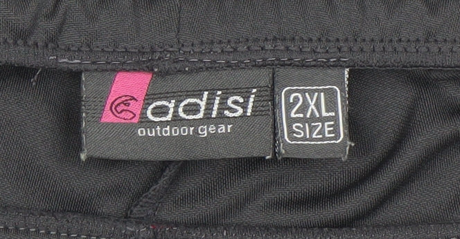 Cadisi Womens Black 2XL Track Pants Outdoor Activewear Trousers