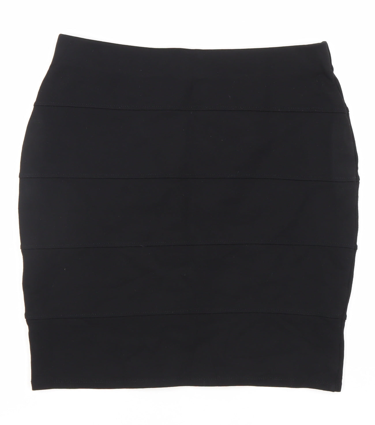Marks and Spencer Womens Black Size 12 Pencil Skirt Knee Length