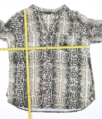Womens UK Size 20 Dorothy Perkins Multicoloured Tunic Blouse