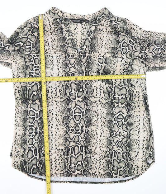 Womens UK Size 20 Dorothy Perkins Multicoloured Tunic Blouse