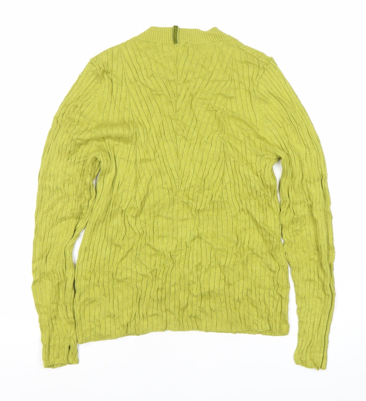 Womens UK Size 12 Marks and Spencer Green Pullover Jumper