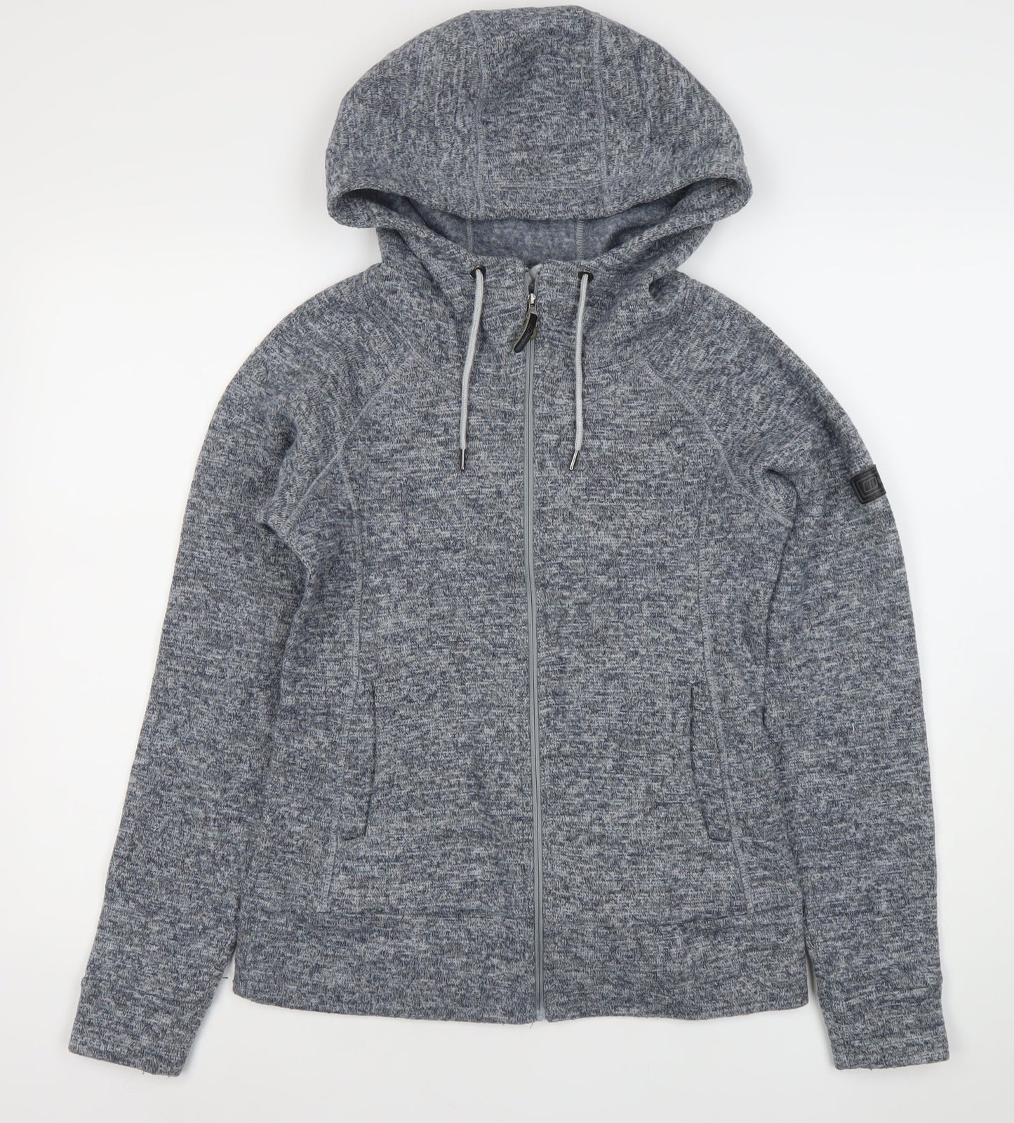 Berghaus Women’s Grey Full Zip Hoodie Size S Polyester Blend