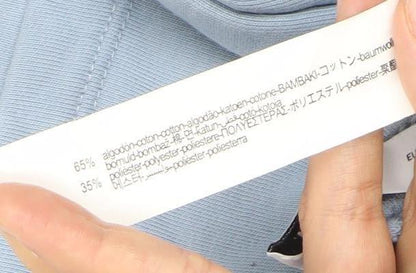 Zara Men’s Blue Sweat Shorts Size S Cotton Blend Elastic Waist