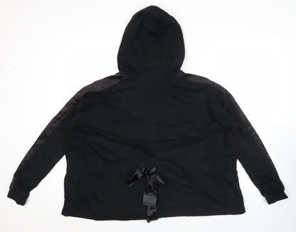 Womens UK Size 12 PUMA Black Full Zip Hoodie
