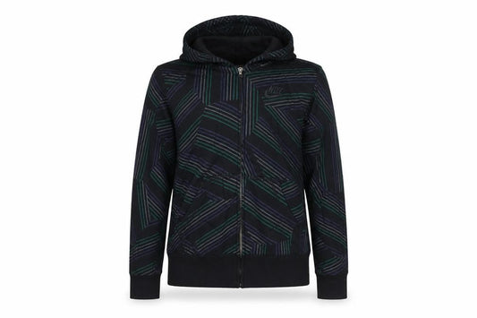 Womens UK Size M Nike Black Full Zip Hoodie