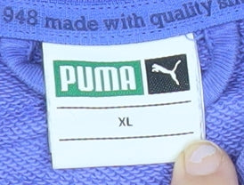 Puma Womens Blue XL Track Jacket Full Zip Sports Top