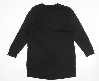 Puma Women’s Black XL Pullover Sweatshirt Long Sleeve Logo Sports Top