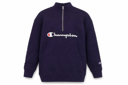 Womens UK Size M Champion Purple Pullover Sweatshirt