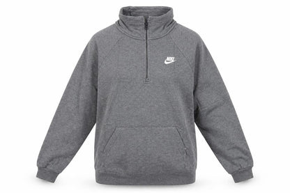 Womens UK Size M Nike Grey Pullover Sweatshirt