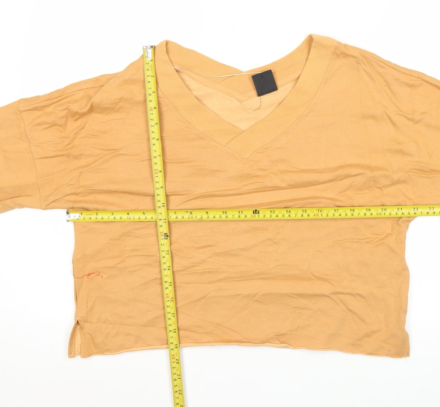 Nike Women’s Brown V-Neck Pullover Sweatshirt M Relaxed Fit