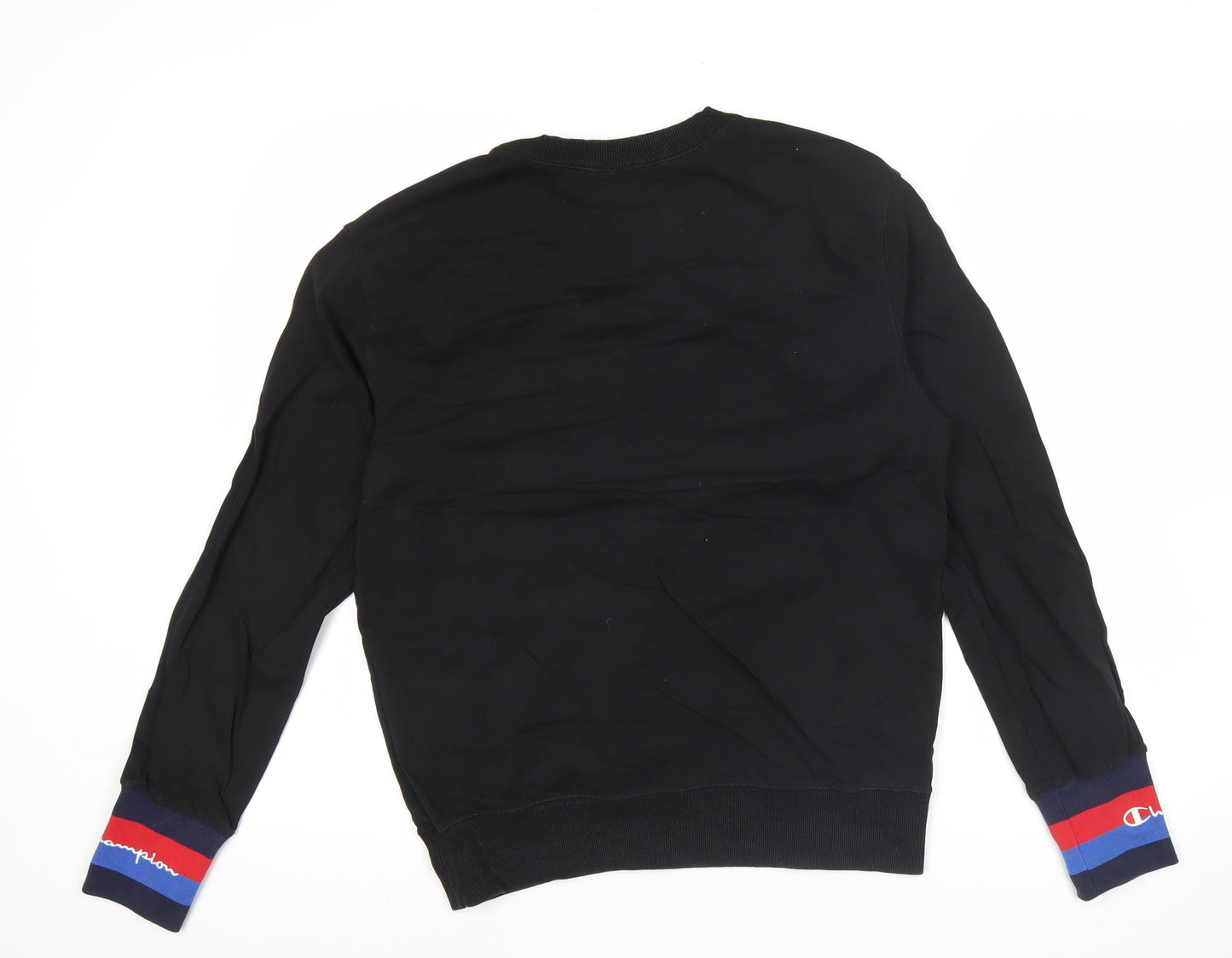 Mens UK Size S Champion Black Pullover Sweatshirt