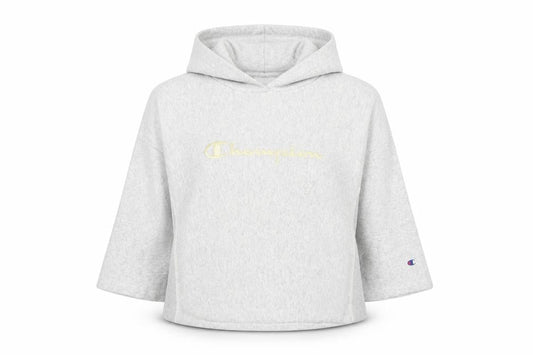 Womens UK Size L Champion Grey Pullover Hoodie