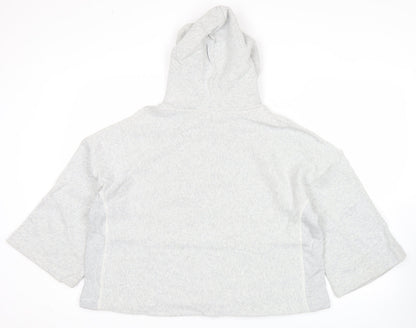 Womens UK Size L Champion Grey Pullover Hoodie