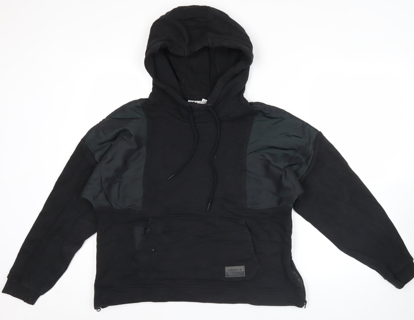 Adidas Women’s Black Hoodie Size 6 Pullover Hooded Sweatshirt