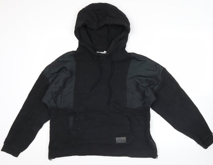 Adidas Women’s Black Hoodie Size 6 Pullover Hooded Sweatshirt