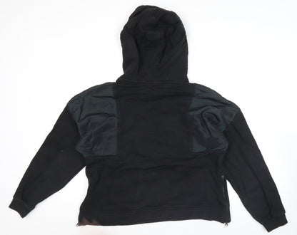 Adidas Women’s Black Hoodie Size 6 Pullover Hooded Sweatshirt