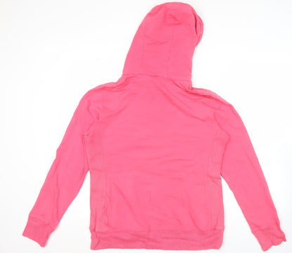 Nike Women’s Pink XL Hoodie Sweatshirt Pullover Zip Sportswear