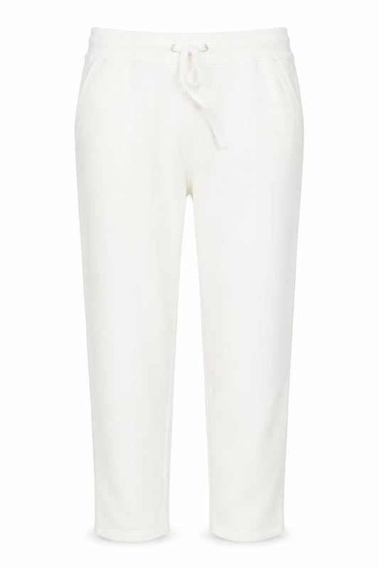 Womens UK Size 12 Bonmarché Regular Fit Sweatpants White Trousers