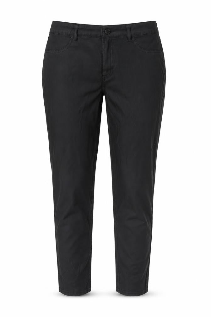 Womens UK Size 10 Denim Co Slim Fit CasualWorkwear Black Trousers