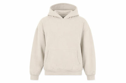 PrettyLittleThing Women’s Beige Pullover Hoodie Size M Graphic Print