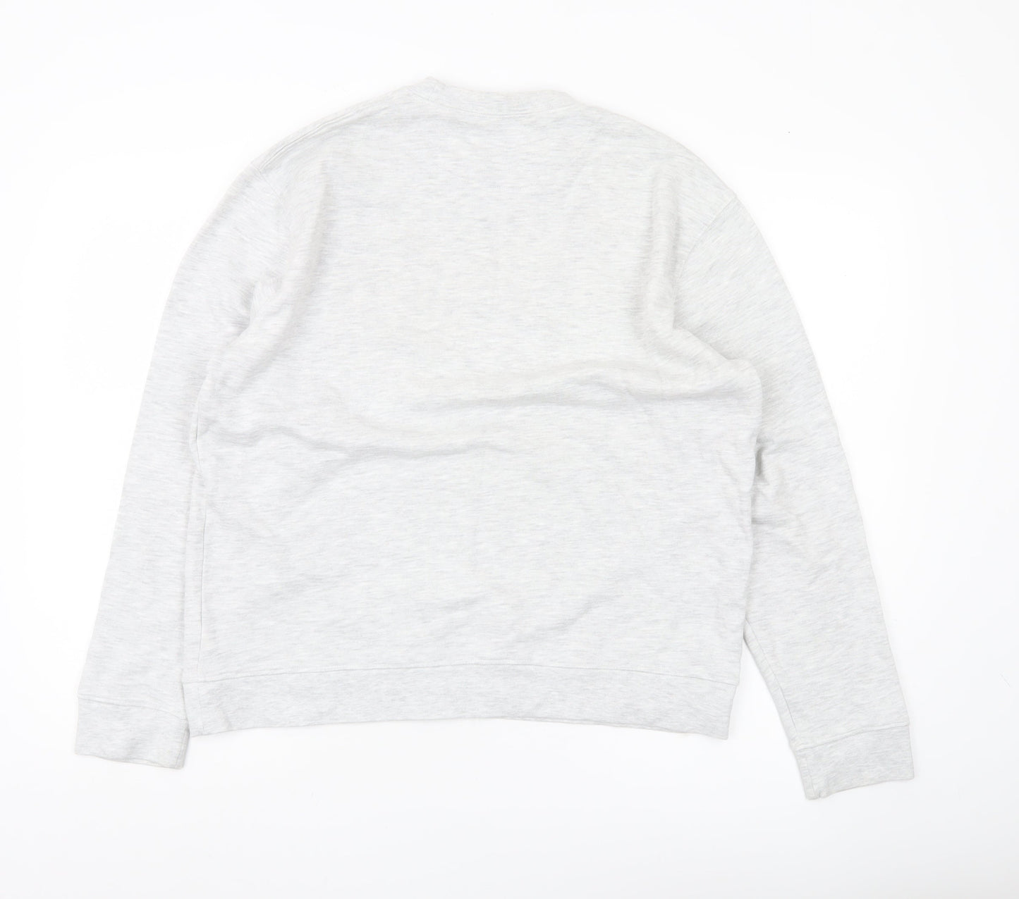 Topman Mens Grey M Pullover Sweatshirt Crew Neck Long Sleeve